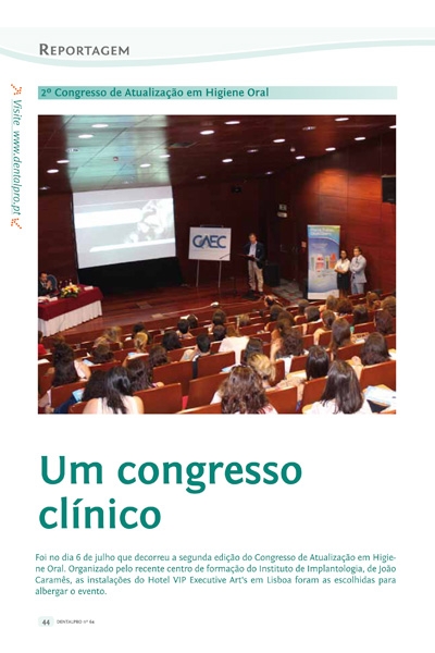 2º Congresso de Atualização em ​ Higiene Oral (2013) – DENTALPRO​