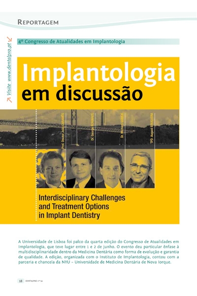 4º Congresso de Atualidades em ​ Implantologia (2012) – DENTALPRO​